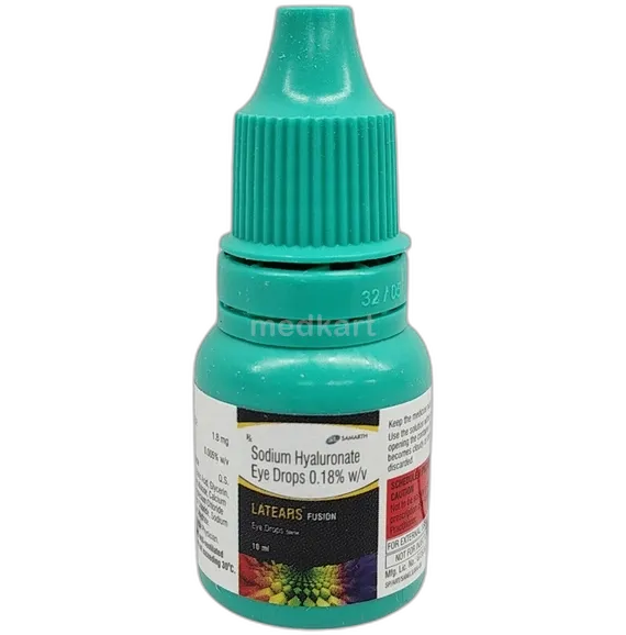 latears fusion eye drops 10 ml